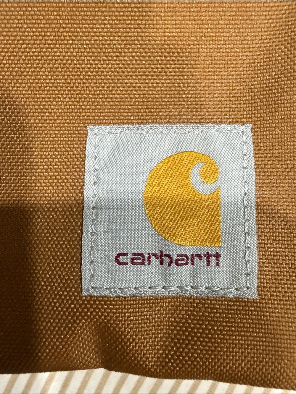 Carhartt Brown Toiletry Kit with Logo Patch - Picture 5 of 6